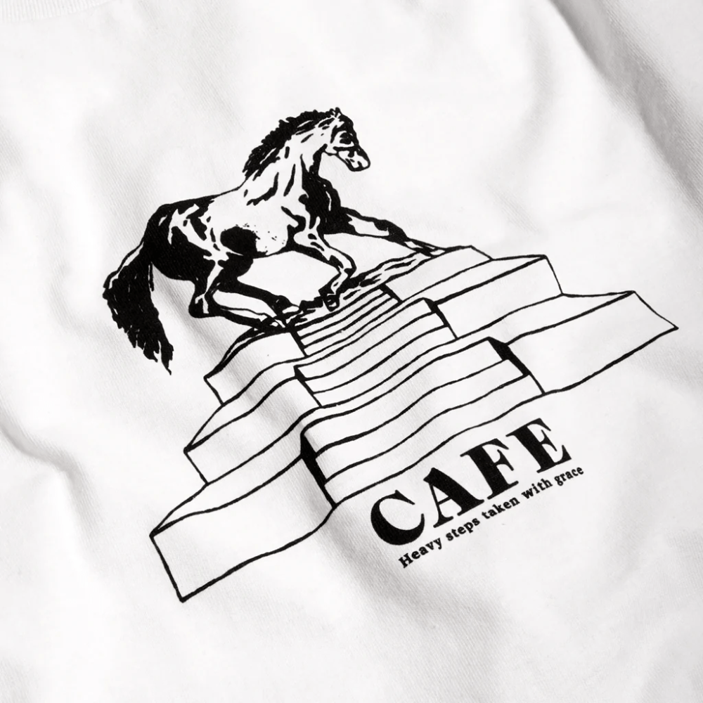 Skateboard Cafe Homeground T-Shirt | White - The Vines Supply Co