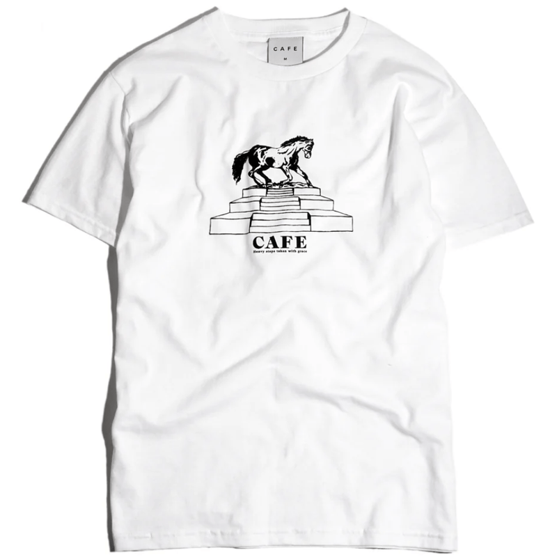 Skateboard Cafe Homeground T-Shirt | White - The Vines Supply Co