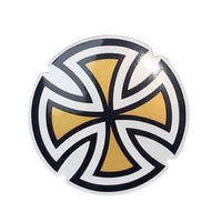 Set of vibrant skateboard stickers featuring The Vines skateboarding brand logos and designs, perfect for customizing boards.