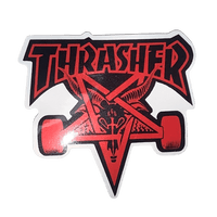 Assorted skateboard stickers featuring The Vines skate brand logos and designs on a white background.