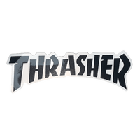 Colorful skateboard stickers from The Vines featuring skateboarding-themed designs and brand logos for decorating skateboards.