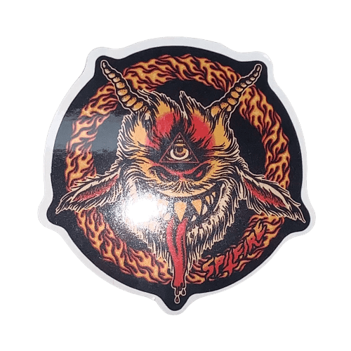 Assorted skateboard stickers featuring The Vines skateboarding brand logo and colorful slap designs on a white background.