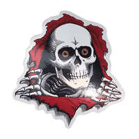 Assorted skateboard stickers featuring The Vines skateboarding brand logos and graphic designs, ideal for customizing skateboards.