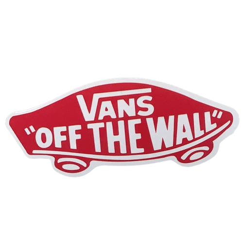 Colorful skateboard stickers featuring The Vines skate brand logo and designs, perfect for customizing skateboards.