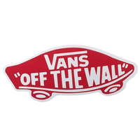 Assorted skateboard stickers featuring The Vines skate brand logos and graphics for customizing skateboards and gear.