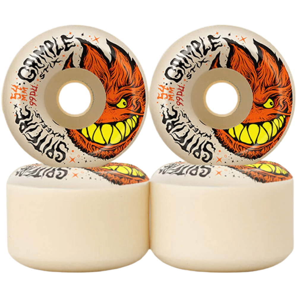 Spitfire x Grimple Lock In Full Formula Four 99A Skateboard Wheels | 54mm - The Vines Supply Co