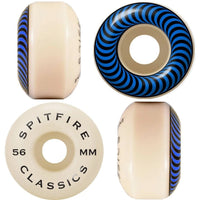 Spitfire Classics 99A Blue Skateboard Wheels | 56mm - The Vines Supply Co