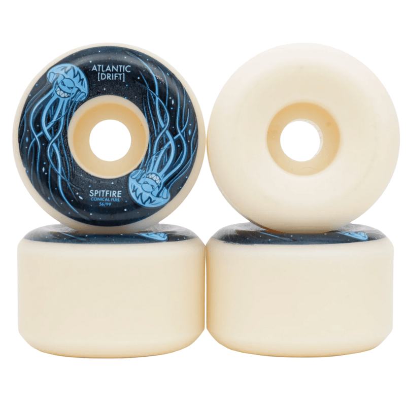 Spitfire Formula Four Conical 99A Atlantic Drift Skateboard Wheels | 56mm - The Vines Supply Co