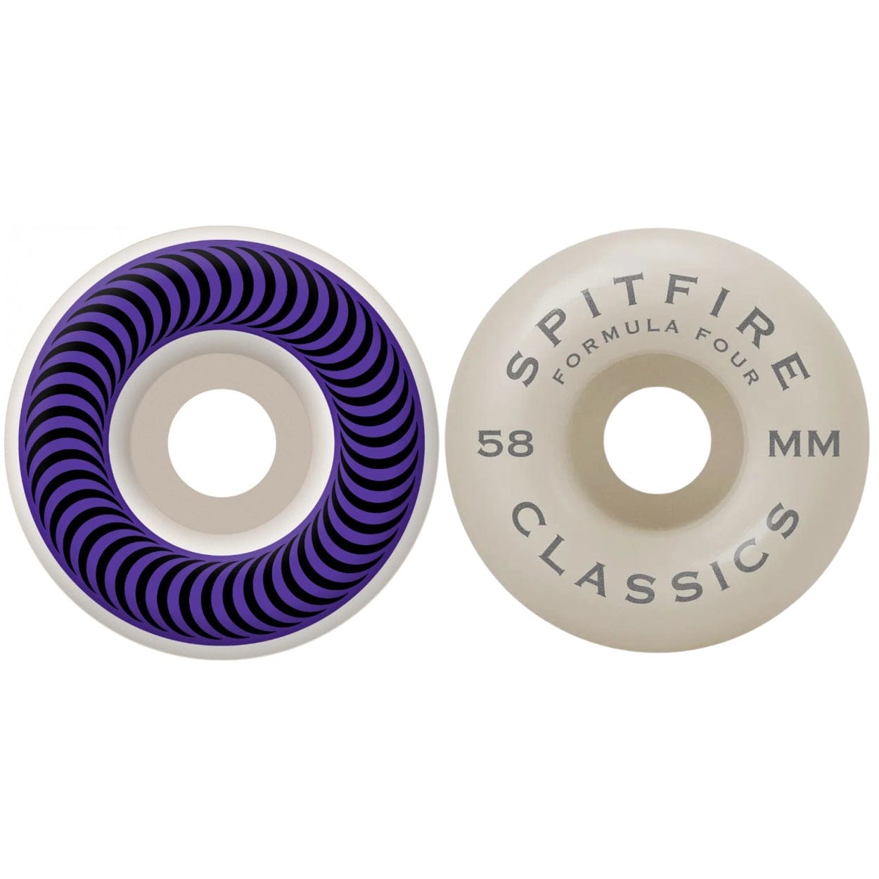Spitfire Classics 99A Purple Skateboard Wheels | 58mm