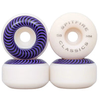 Spitfire Classics 99A Purple Skateboard Wheels | 58mm
