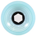 Spitfire Superwide 80HD Soft Seafoam Blue skateboard wheels, 58mm, designed for smooth rides and durability.