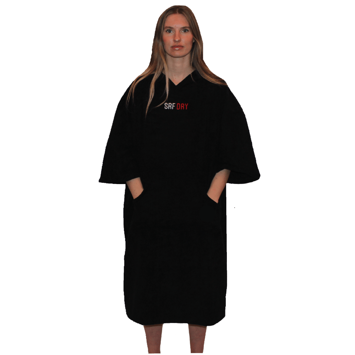 SRFDRY SRFDRY Towel Surf Dry Changing Robe | Surfing, Swim & Triathlon Hooded Poncho | The Vines