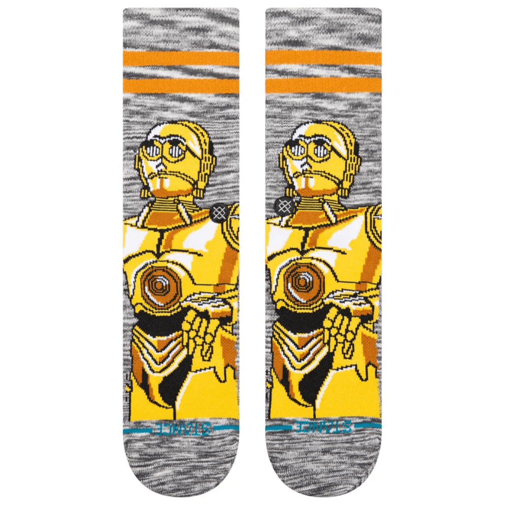 Stance C3PO Crew Socks | Gold - The Vines Supply Co