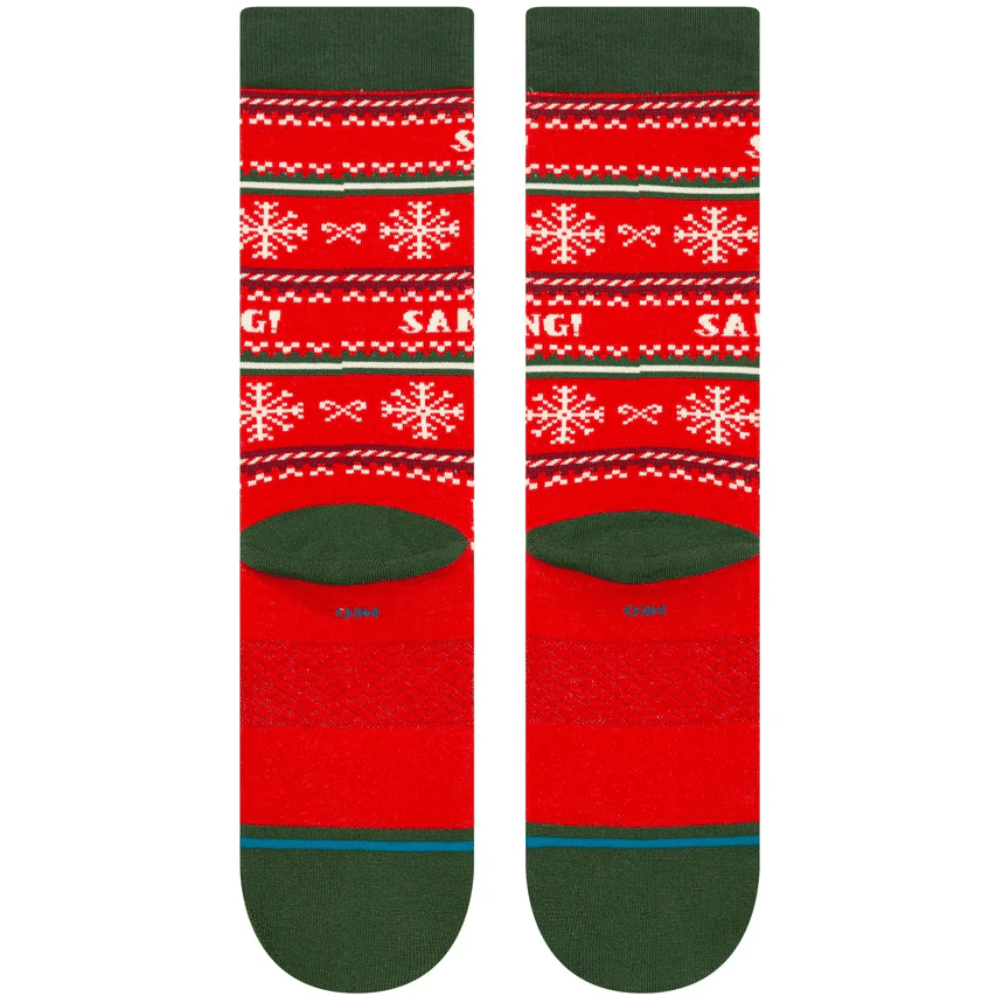 Stance I Know Him Elf Socks | Red - The Vines Supply Co