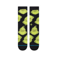 Stance Stance Mean One Grinch Socks | Black Socks | The Vines