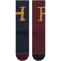 Stance Ron and Harry Crew Socks | Navy & Burgundy - The Vines Supply Co