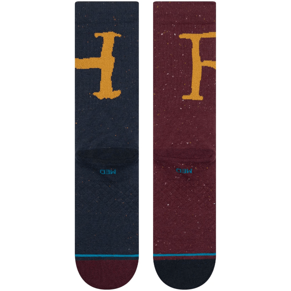 Stance Ron and Harry Crew Socks | Navy & Burgundy - The Vines Supply Co