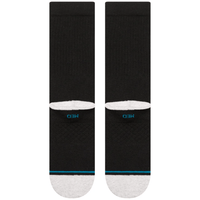 Stance Smashed Crew Socks | Black - The Vines Supply Co