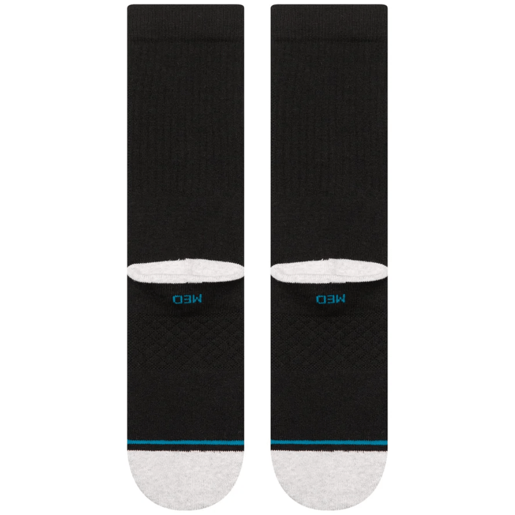 Stance Smashed Crew Socks | Black - The Vines Supply Co