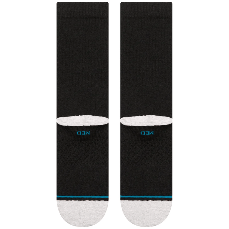 Stance Smashed Crew Socks | Black - The Vines Supply Co