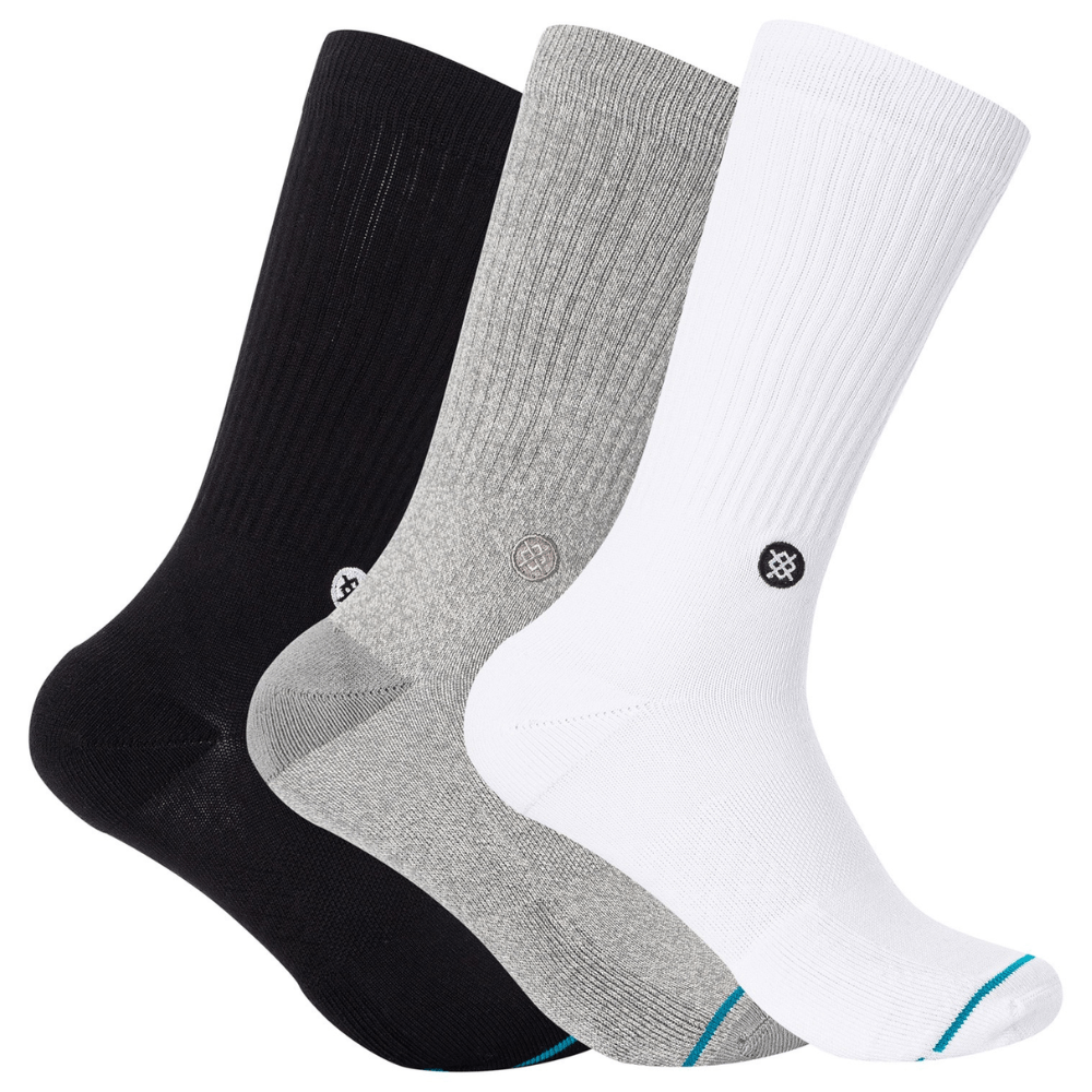 Stance Icon 3 Pack Socks | Multi - The Vines Supply Co