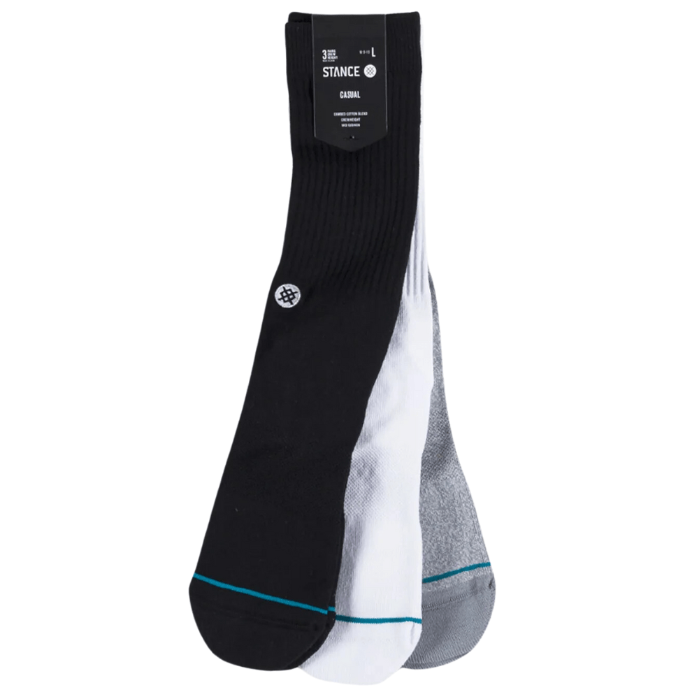 Stance Icon 3 Pack Socks | Multi - The Vines Supply Co
