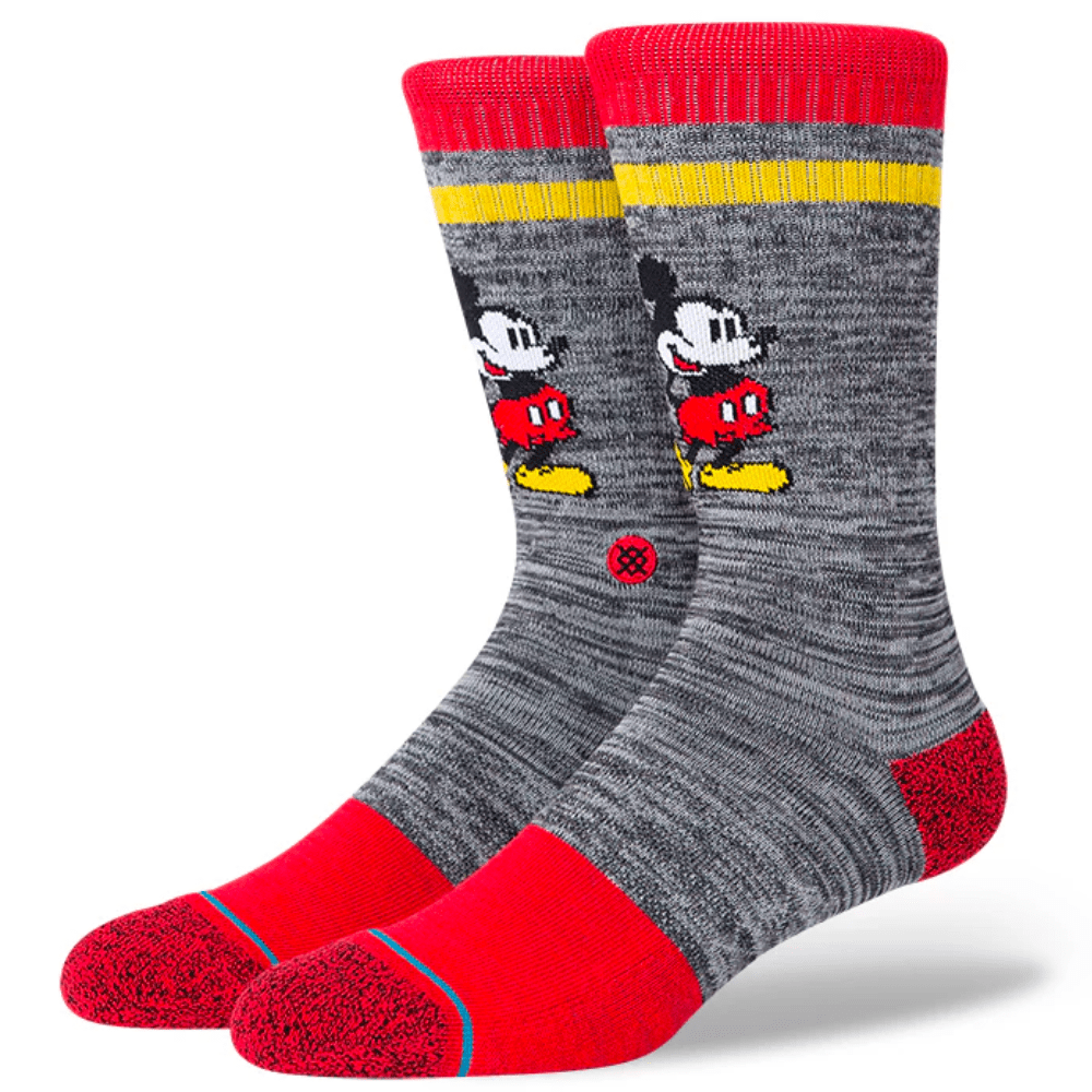 Stance x Vintage Disney 2020 Mickey Mouse Socks | Black - The Vines Supply Co