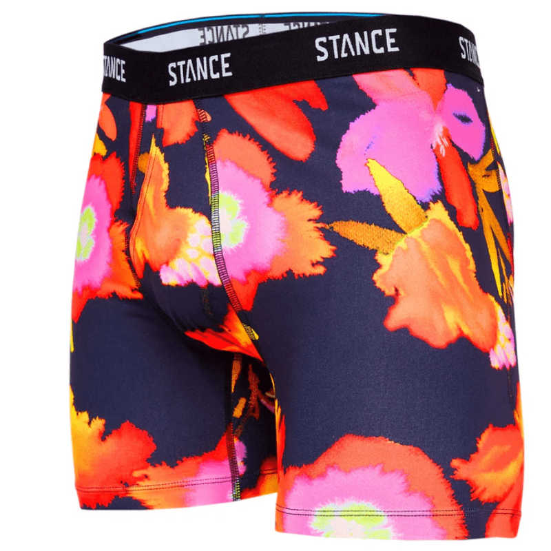 Stance Watered Boxer Brief | Black