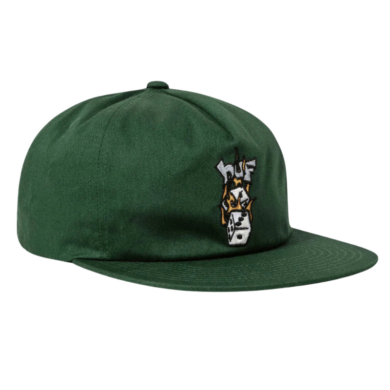 HUF Dicey Snapback Cap | Clover - The Vines Supply Co