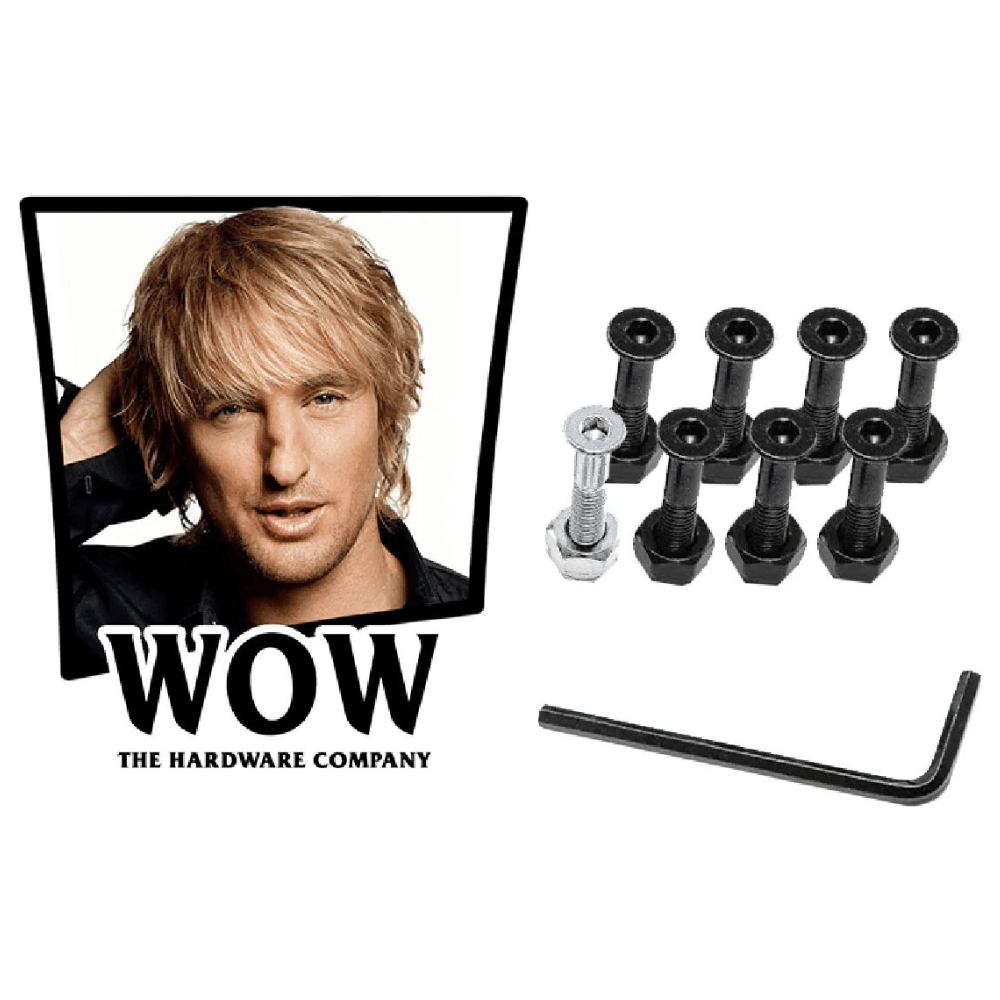 The Hardware Company Owen Wilson Skateboard Bolts | 1" Allen - The Vines Supply Co