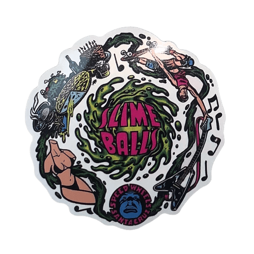 The Vines skateboard stickers featuring colorful skateboarding-themed designs and skate brand logos on a white background