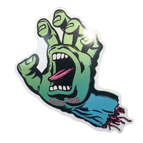 Assorted skateboard stickers featuring The Vines brand logo and designs, perfect for customizing skateboards and accessories.