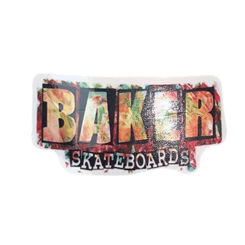 Set of skateboard stickers featuring The Vines skateboarding brand logo and designs on colorful adhesive slaps.