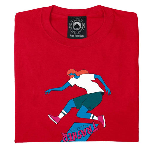Thrasher Thrasher x Parra Trasher Tre T-Shirt | Red Tees | The Vines