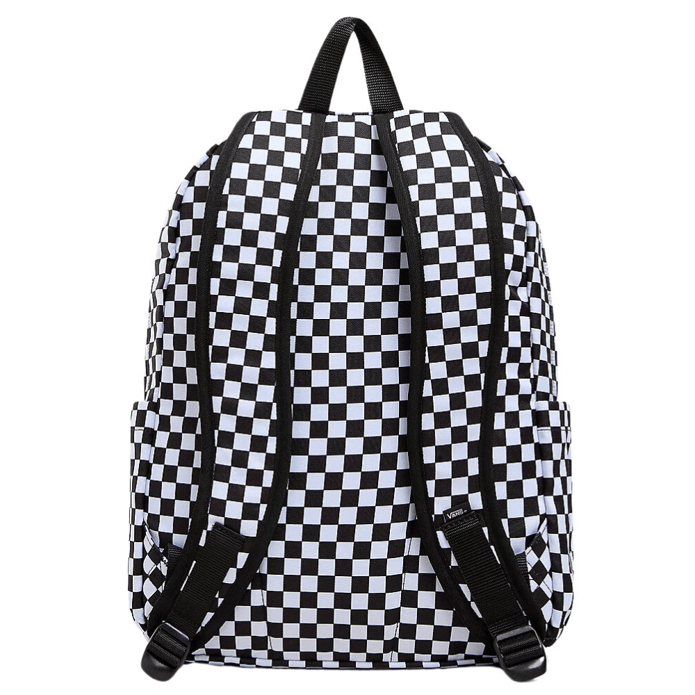 Vans Old Skool Check Backpack | Black & White - The Vines Supply Co
