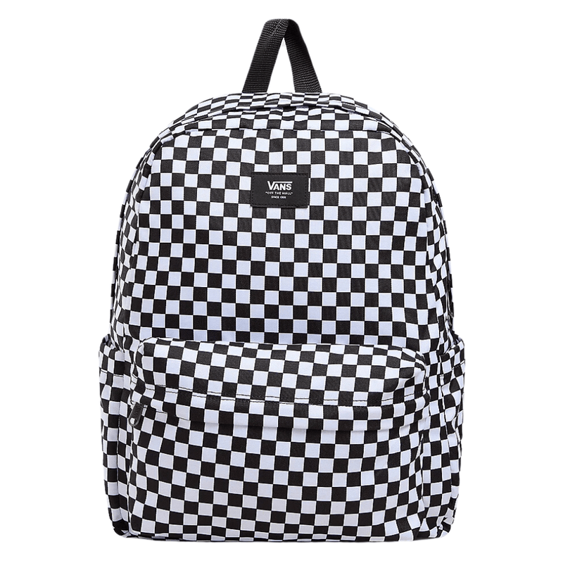 Vans Old Skool Check Backpack | Black & White - The Vines Supply Co