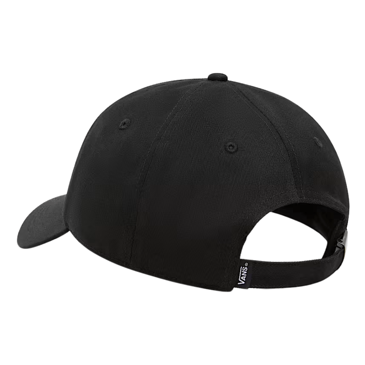 Vans Court Side Curved Bill Jockey Cap | Black - The Vines Supply Co
