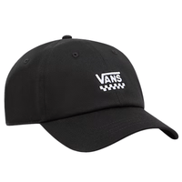 Vans Court Side Curved Bill Jockey Cap | Black - The Vines Supply Co
