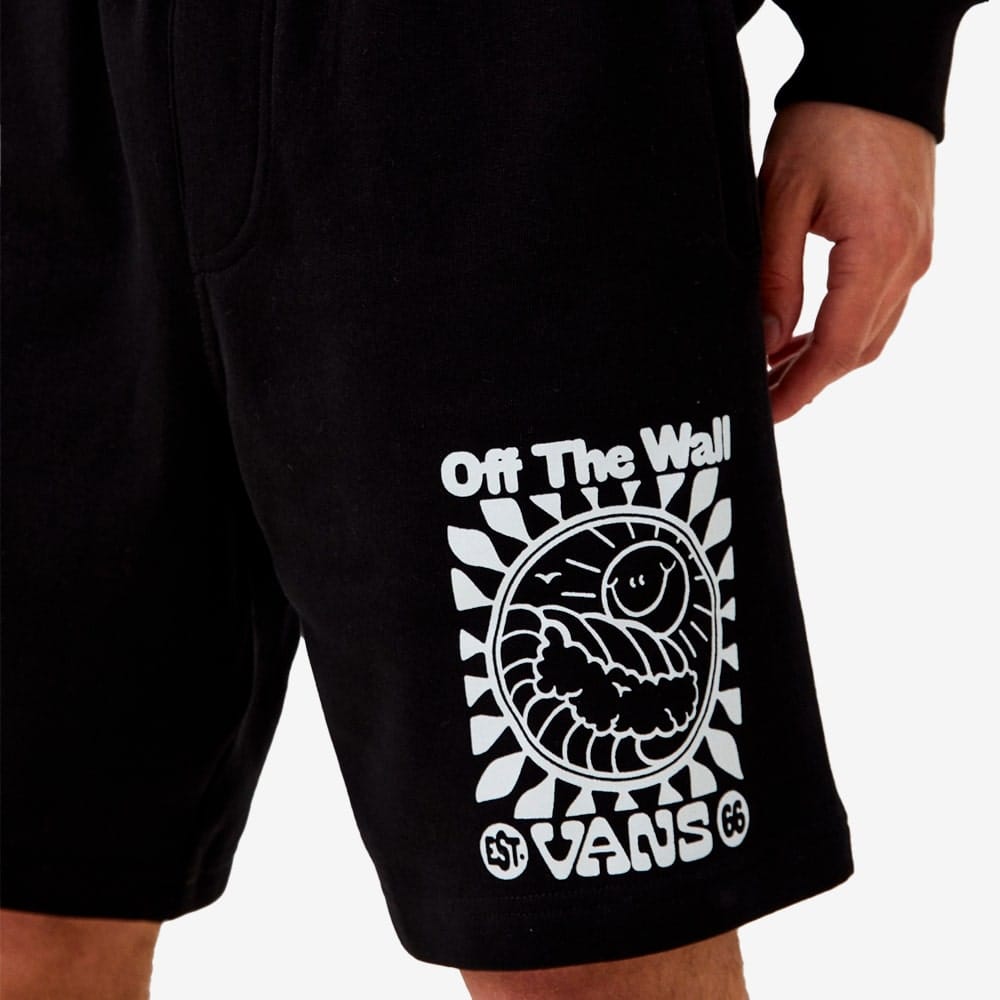 Vans Smiling Sun Fleece Shorts | Black