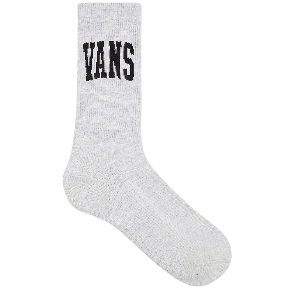 Vans Arched Crew Socks | Ash Heather Grey - The Vines Supply Co