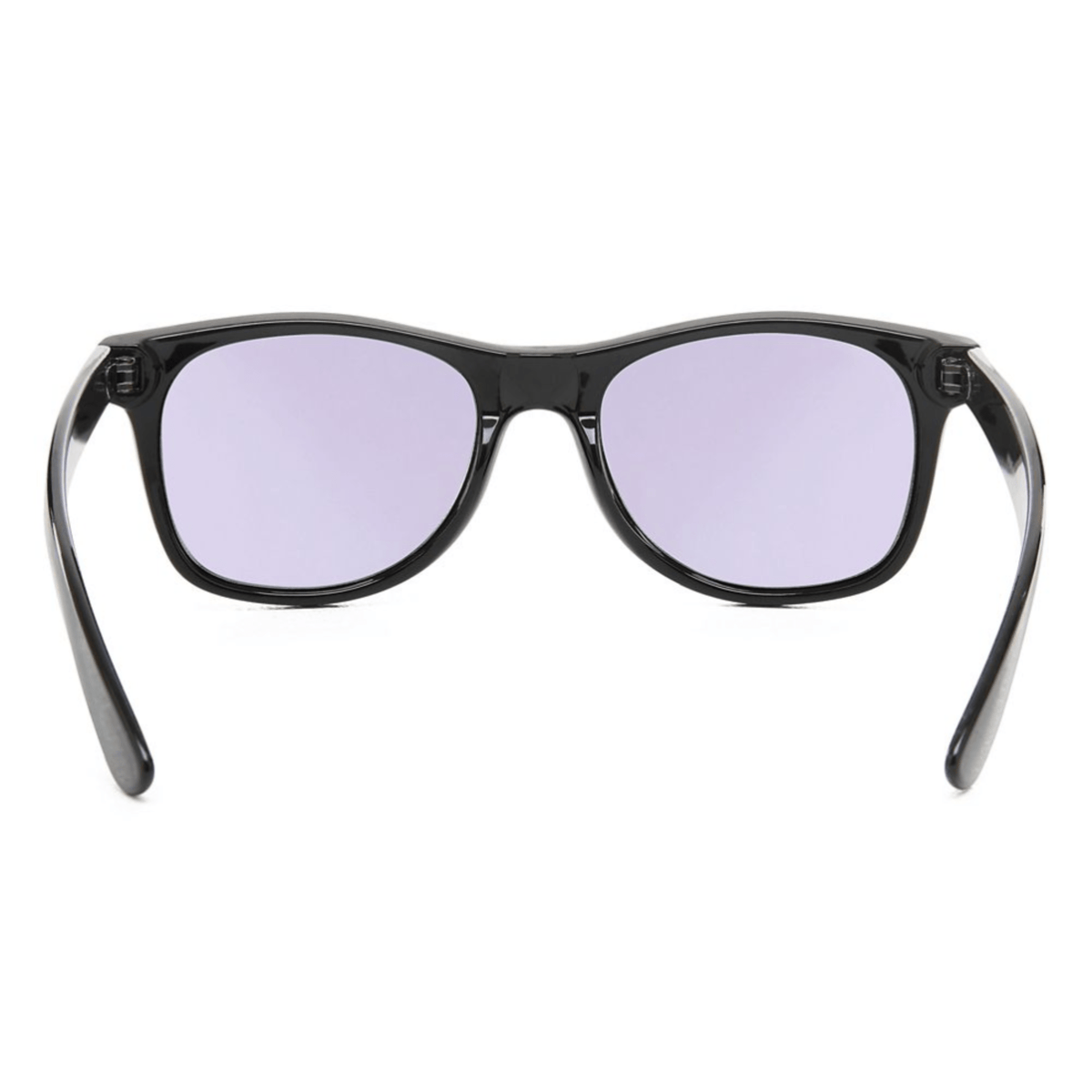 Black Vans Spicoli 4 Shades sunglasses with rectangular frames and dark tinted lenses, stylish and iconic for casual wear.