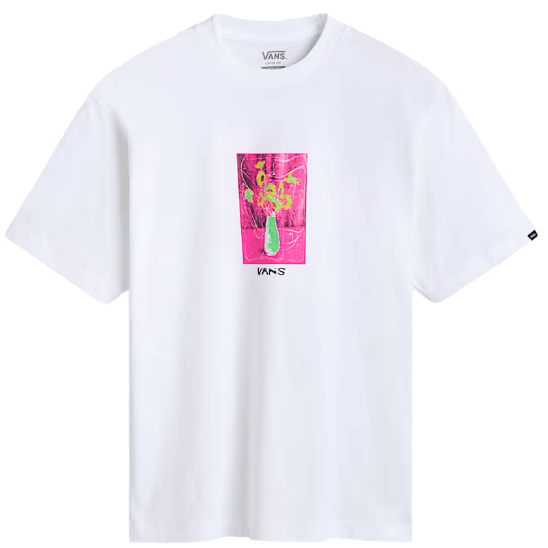 Vans Decor T-Shirt | White - The Vines Supply Co