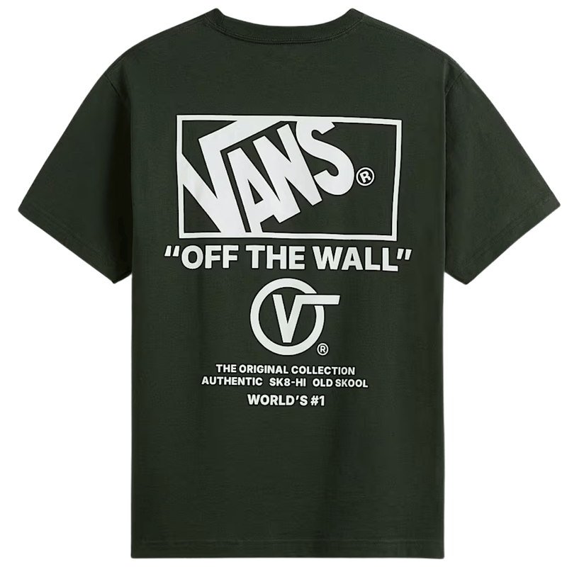 Vans Stockpile T-Shirt | Dried Kelp Green - The Vines Supply Co