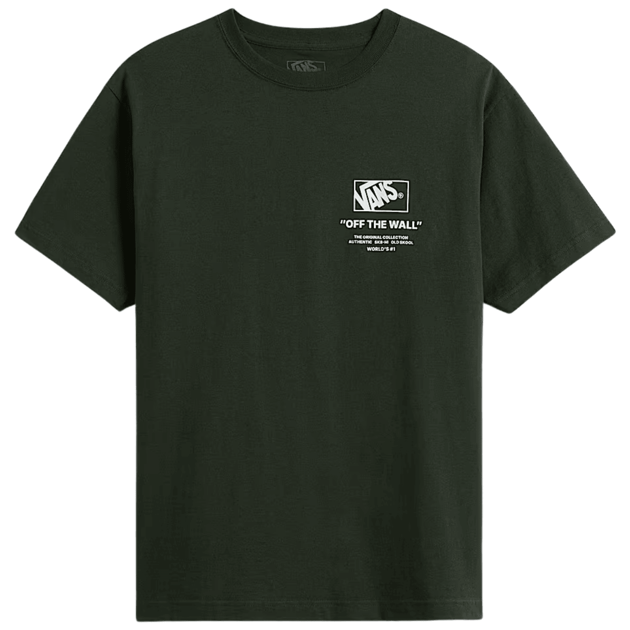 Vans Stockpile T-Shirt | Dried Kelp Green - The Vines Supply Co