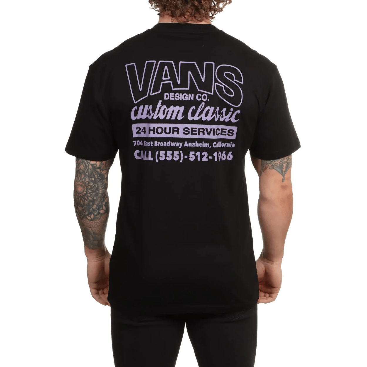 Vans Warped Shop Front T-Shirt | Black - The Vines Supply Co