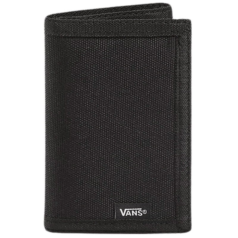 Vans Slipped Trifold Wallet | Black - The Vines Supply Co
