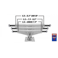 Venture Venture V Light High Polished Skateboard Trucks Pair | 5.0" Trucks | The Vines