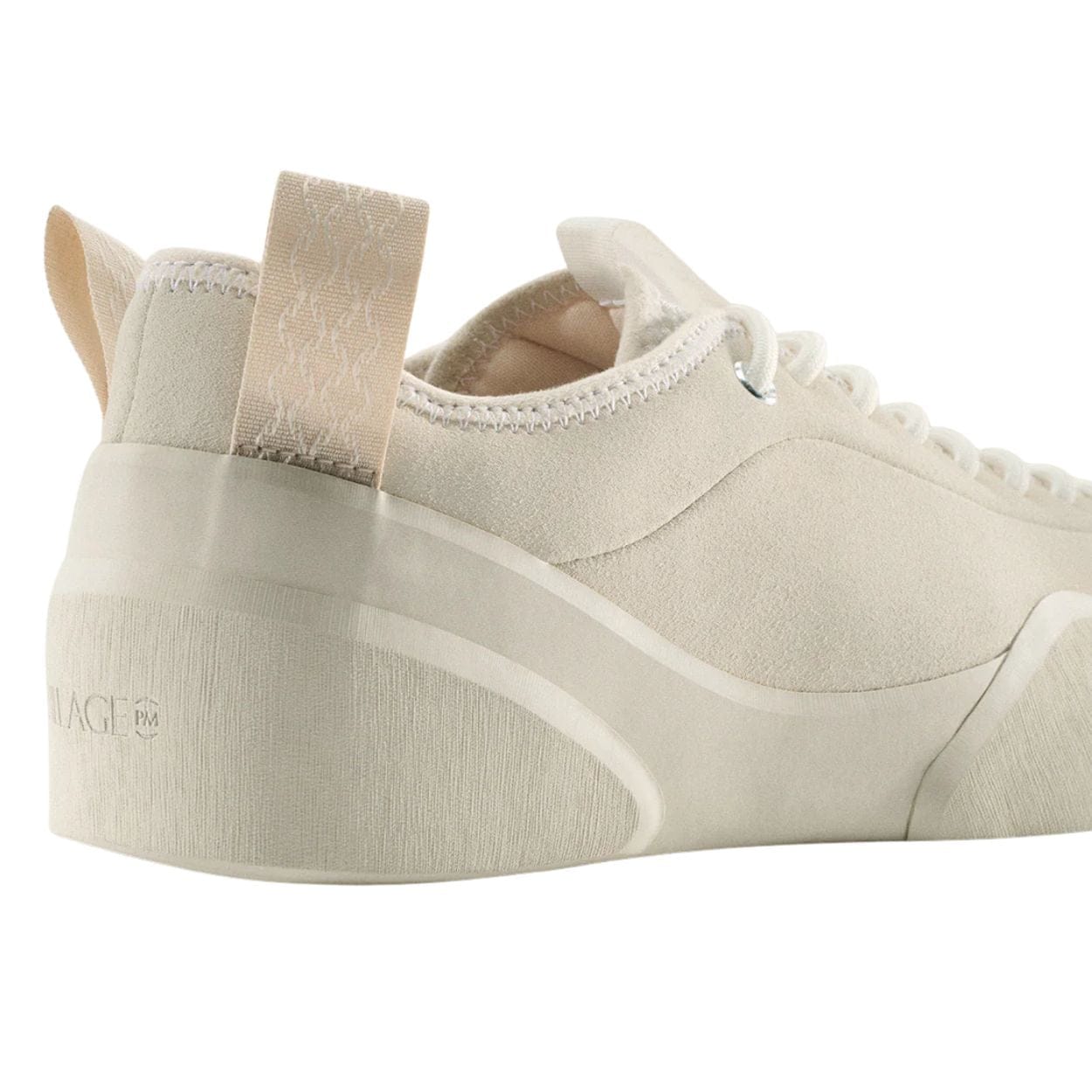 Village PM 1:00 PM Suede Skate Shoes | Cream - The Vines Supply Co