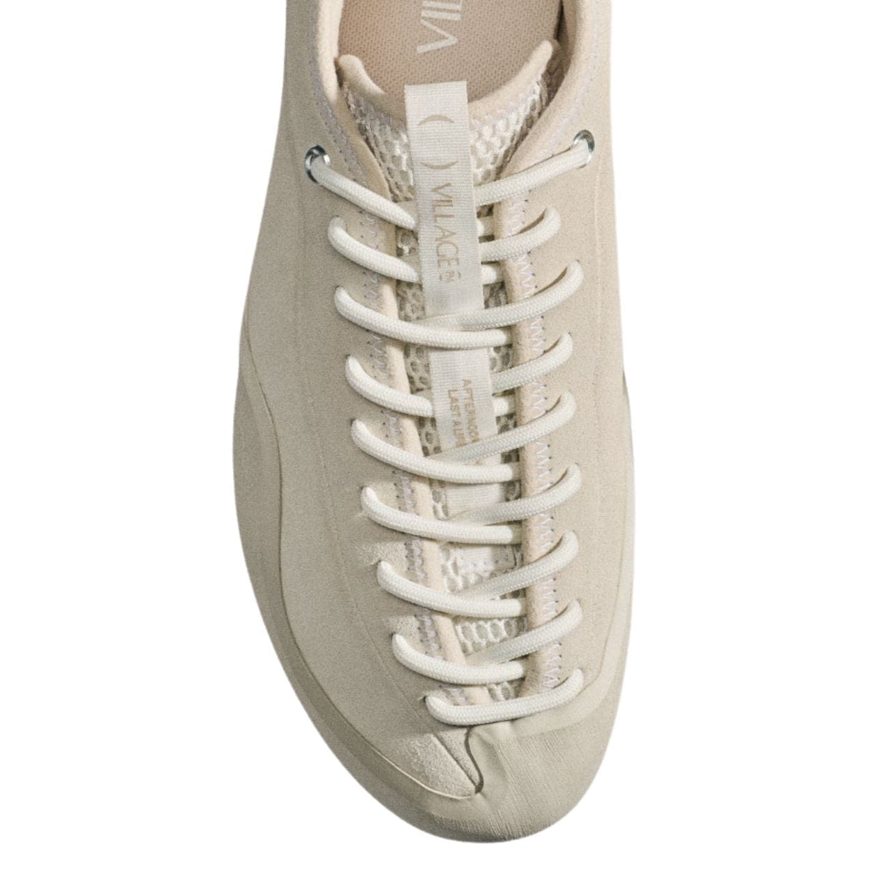 Village PM 1:00 PM Suede Skate Shoes | Cream - The Vines Supply Co