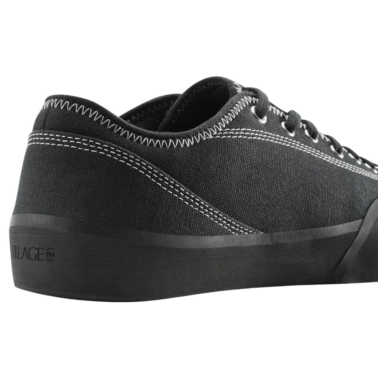 Village PM 1:30 PM Skate Shoes | Black - The Vines Supply Co